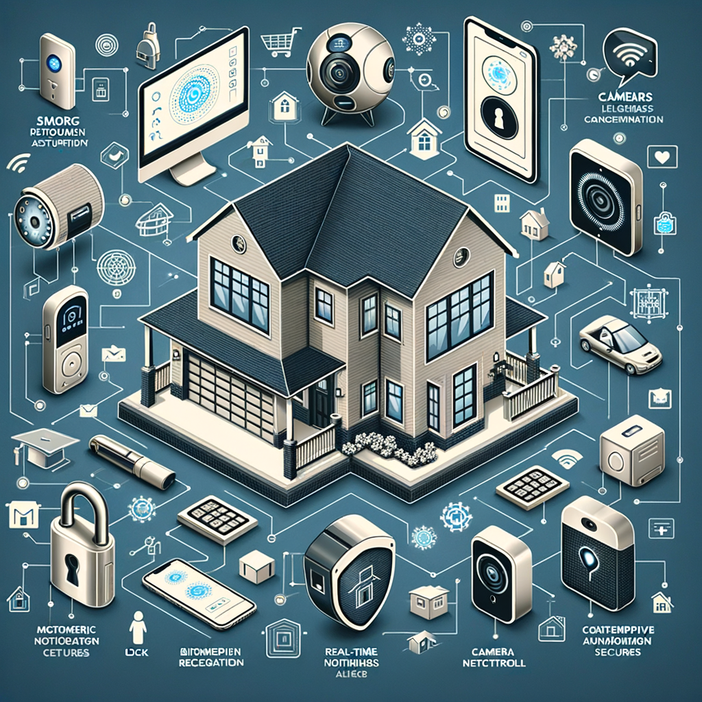 Comprehensive guide to advanced home automation security systems including smart locks, alarms, and cameras, emphasizing safety and protection in smart home security systems.